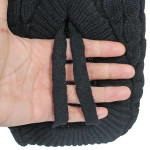 Кофта - свитер для мелких пород собак и кошек «BRO Style», косички, цвет черный, р XL