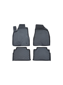 Коврики в салон для LEXUS RX350 2003-2009, 4 шт. (полиуретан, серые) NLC.29.09.211