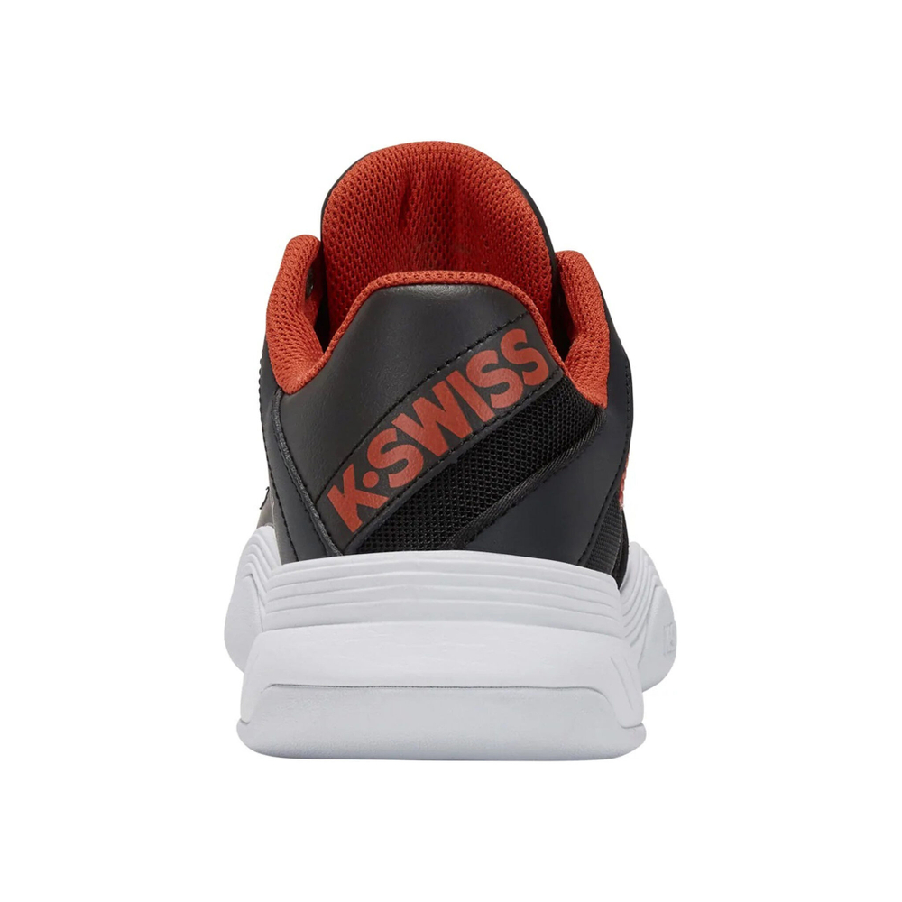 Детские теннисные кроссовки K-Swiss Court Express Carpet Shoe Kids - Black, Orange