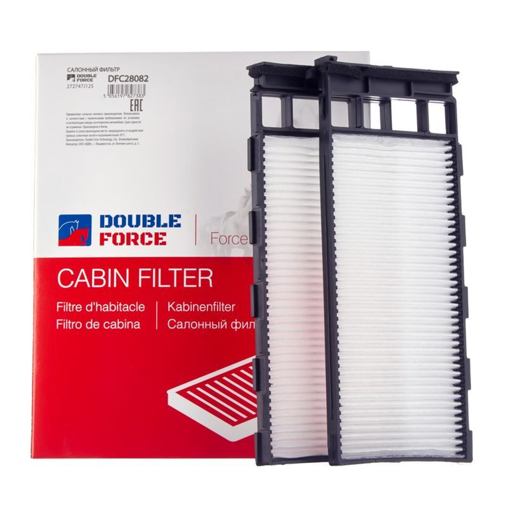 Фильтр салонный DOUBLEFORCE DFC28082