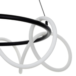 Citilux PYTHON CL220261 Люстра подвесная с пультом Чёрная