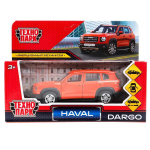 Модель ин. мет. "Haval Dargo" 12см, дв, багаж, терракотовый, в коробка DARGO-12-TK (Технопарк)