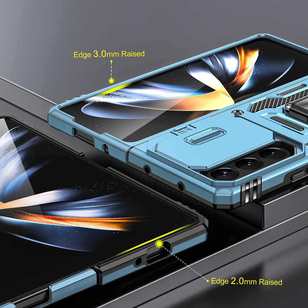 Чехол Safe Case с кольцом и защитой камеры для Samsung Galaxy Z Fold 5