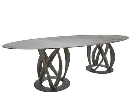 ИНФИНИТИ Стол овальный двойной (дерево)