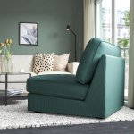 1-местный диван-кровать - IKEA KIVIK, 86x97x90см, синий, КИВИК ИКЕА