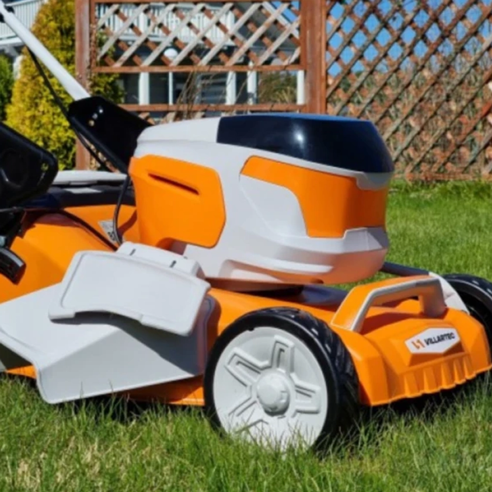 Аккумуляторная газонокосилка VILLARTEC MA4046T SET2 40В (1 x 2 Ач, ЗУ) нож 46 см, MA4046TSet2
