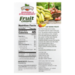 Brothers-All-Natural, Фруктовые чипсы, банан и клубника, 12 пакетиков на одну порцию, 12 г (0,42 унции)