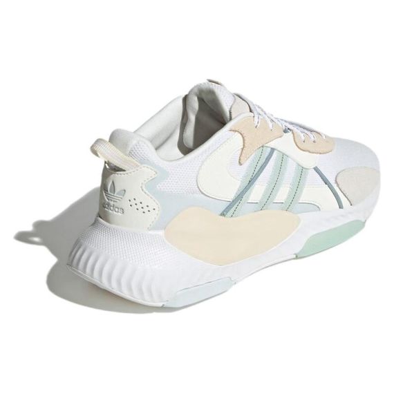 adidas originals Hi Ласточкин хвост Повседневная обувь Низкий Топ Бело-серый Унисекс