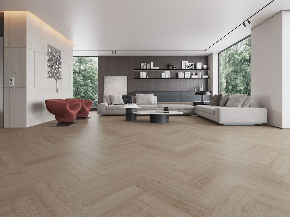 Виниловый пол AceFloor Дуб Селект Английская Ёлка E-9019-3