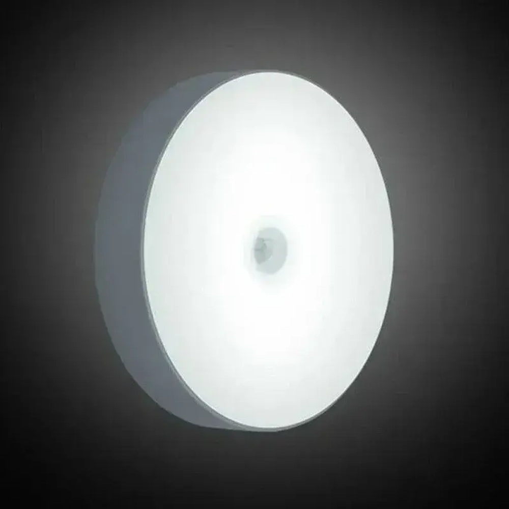 Светильник настенный с датчиком движения беспроводной светодиодный аккумуляторный 3 шт