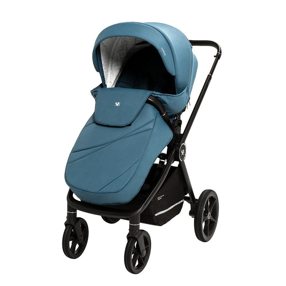 Детская коляска Sweet Baby Cupola New 3 в 1 Ocean Green