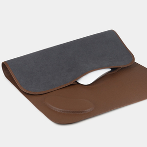 Коврик для MacBook Tapis из натуральной кожи теленка, цвета шоколад
