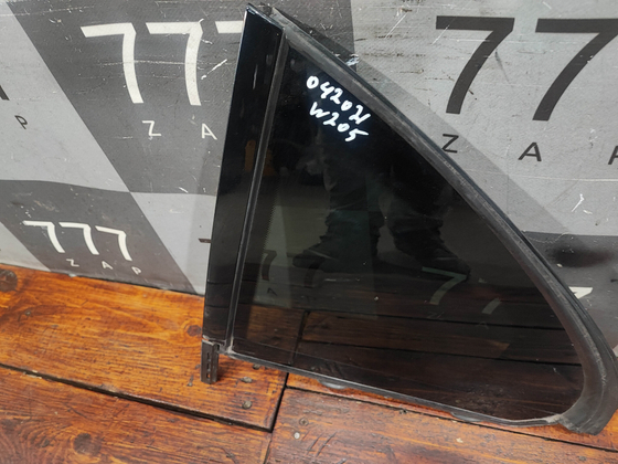 Форточка двери задней левой Mercedes C (W205) 14-23 Б/У Оригинал A2057306100