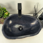 Раковина из речного камня RS-64927 47*33*16 0856