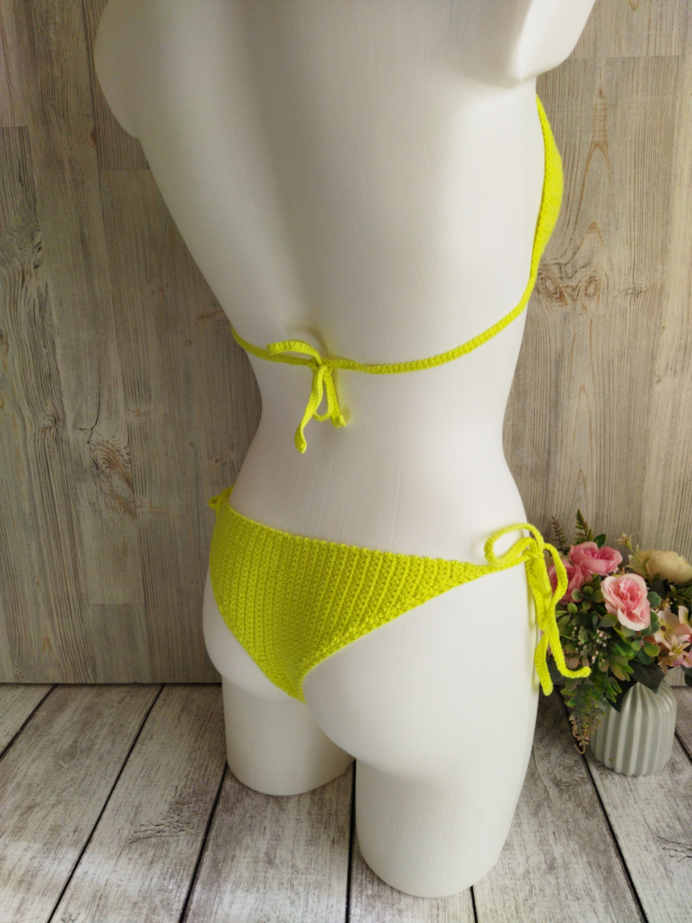 Вязаный купальник