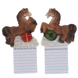 GAEM Магнит "Лошадка" с блокнотом, L6 W1,5 H11 см, 2в.