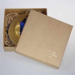 Ёлочная игрушка Месяц на звёздном небе