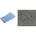 Полотенце махровое 70*140см «LUNA» цвет серый 10330 плотность 360гр/м2 с петелькой-подвесом