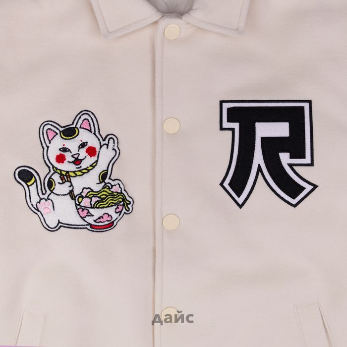 Куртка мужская Ripndip Lucky Nerm Varsity Jacket артикул:RND10191 - купить в магазине Дайс