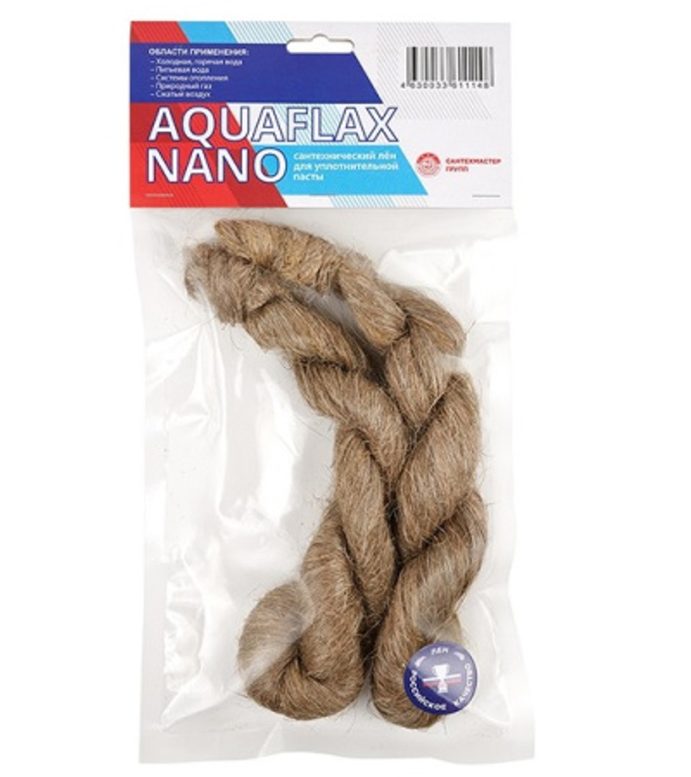 Лён сантехнический 100 г. Aquaflax ЕВРО