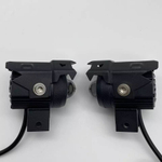 Светодиодные линзованные фары для мотоцикла, 9-80В, 12Вт, дальний и ближний свет