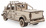 Конструктор 3D деревянный Lemmo Пикап "Эльтано"