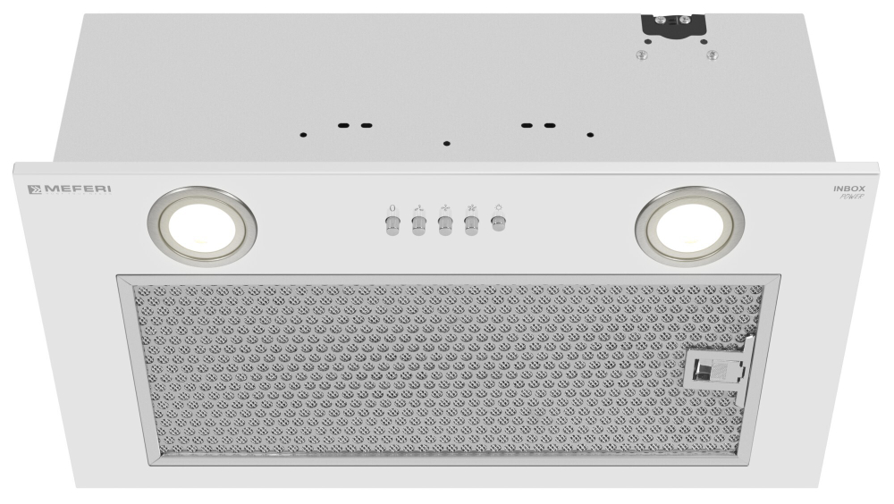 Полновстраиваемая вытяжка Meferi  INBOX52WH POWER фото 3