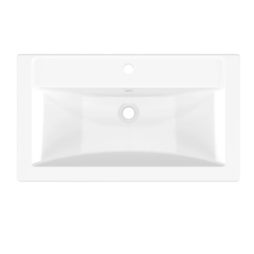 Раковина накладная "МАРГО-90" белая (MIXLINE)