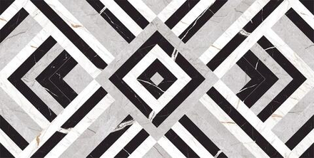 Ocean Ceramic Nero Decor 60x120