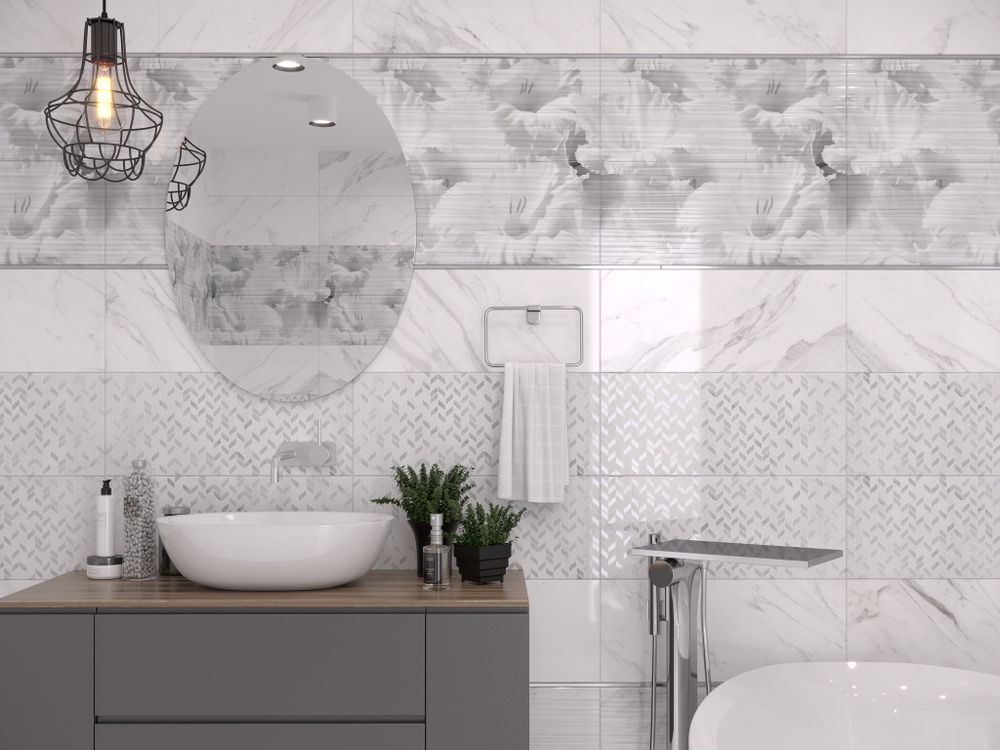 Celia white decor 01 250х600 (1-й сорт)
