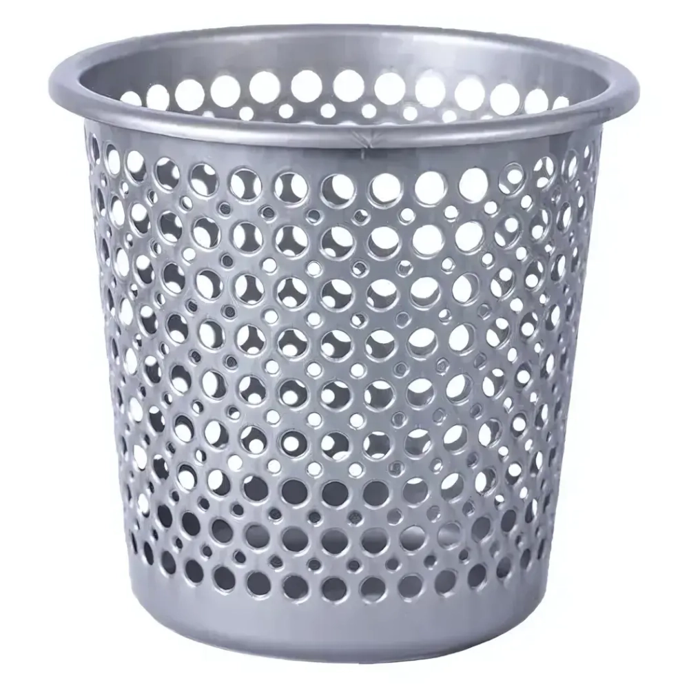 Корзина для мусора Офис круглая 10л (Серый)