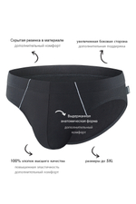 Мужские трусы PB41 Черный Uniconf