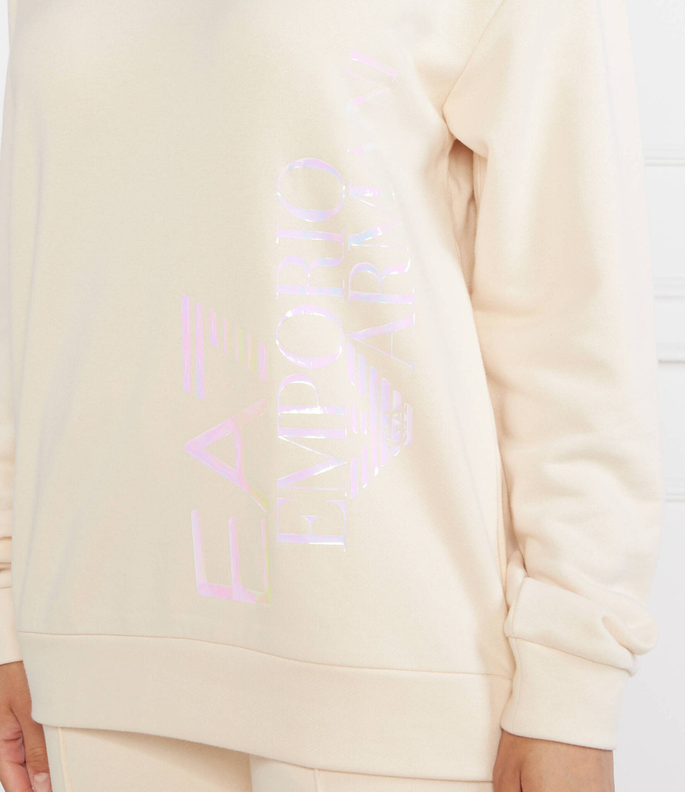 Худи EA7 - экрю(6RUM79 TJRRZ)