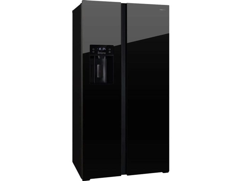 Холодильник Hiberg RFS-650DX NFGB черный