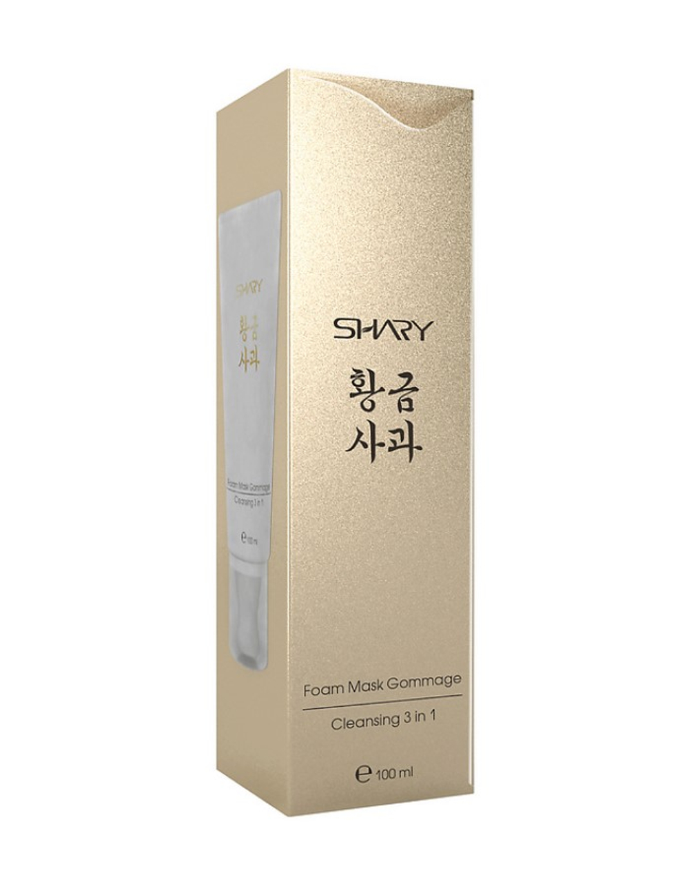 [SHARY] Очищающая пенка-маска-гоммаж Walnut для умывания 3 в 1, 100мл