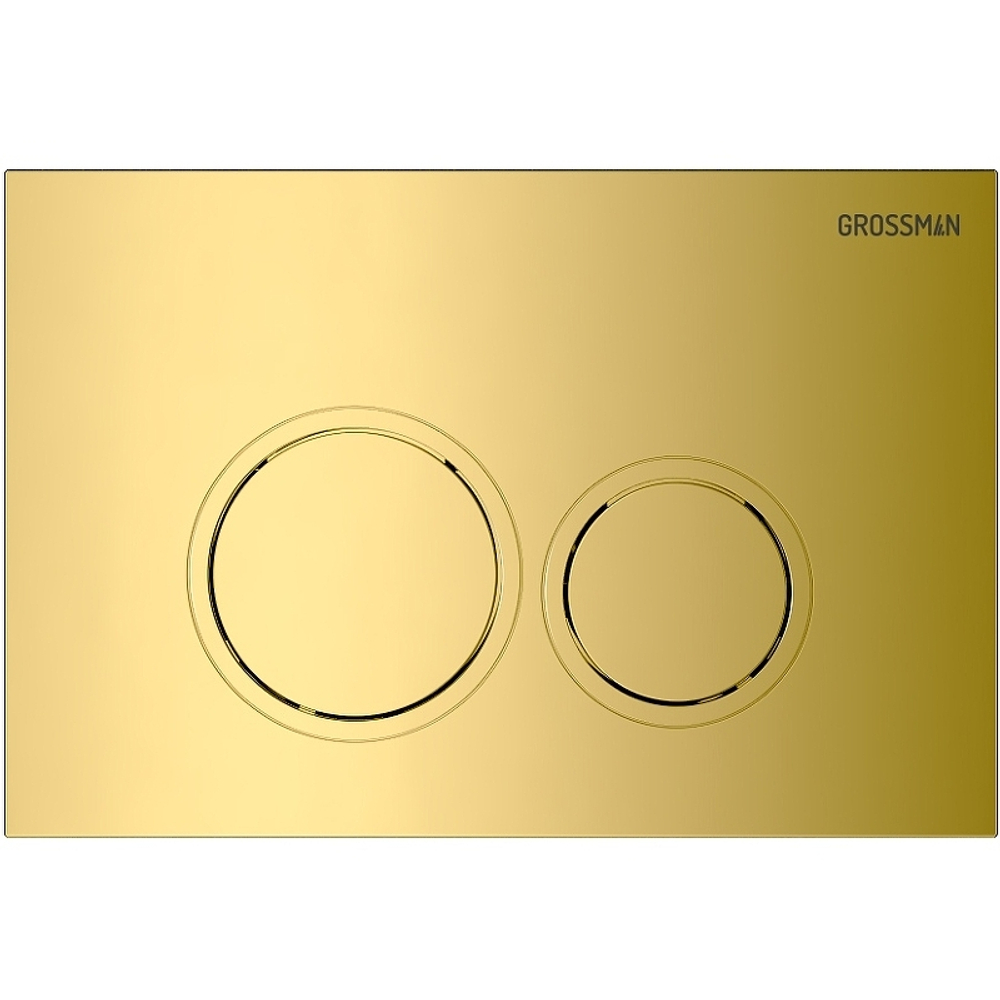 Клавиша смыва Grossman Galaxy 700.K31.01.300.300 Золото глянцевое