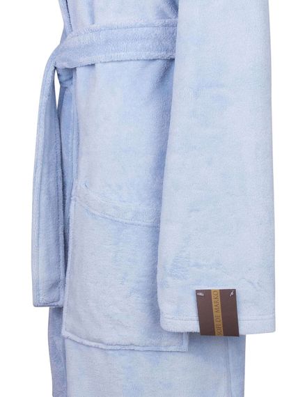 Шанти (голубой) L Халат Махровый