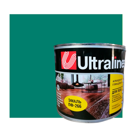 Эмаль ПФ-115 "ULTRA LINES" БИРЮЗОВАЯ 2,6 кг