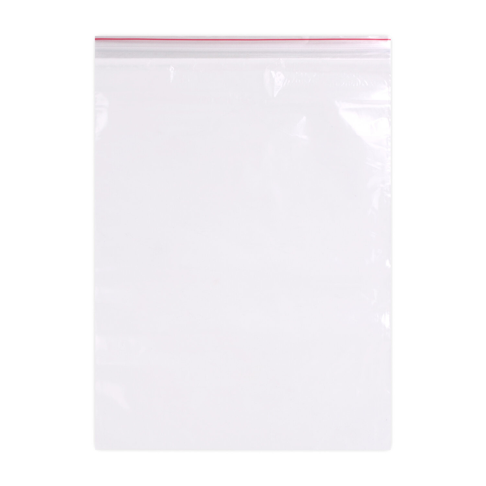Пакеты ZIP LOCK "зиплок" ОЧЕНЬ ПРОЧНЫЕ, комплект 100 шт., 250х350 мм, ПВД 80 мкм, BRAUBERG EXTRA, 608180
