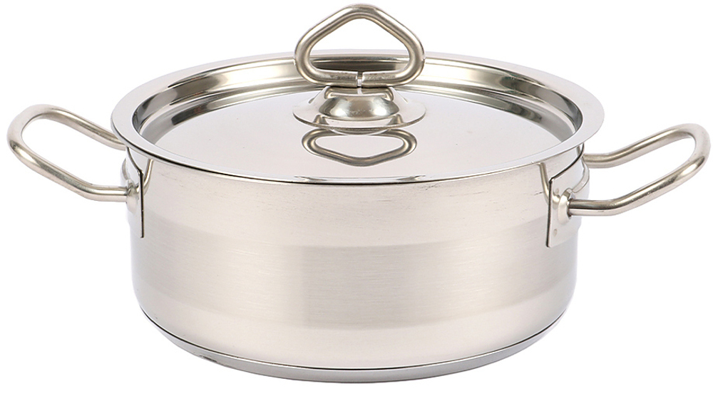 Кастрюля нерж. 2L 180х80 мм SD11808