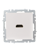 BRITE Розетка HDMI РHDMI-0-БрЖ жемчуг IEK