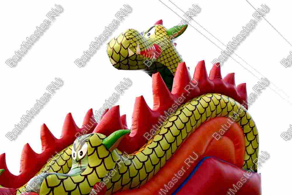 Профессиональный надувной батут "Гранд-саванна" 17*10*9 м