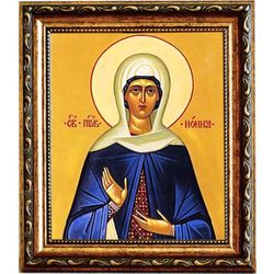 Нонна Святая Праведная. Икона на холсте.