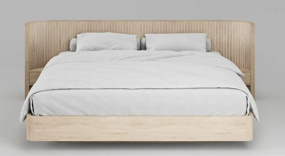 ECLIPSE Кровать (160) H750 c ящиками ЭК 202