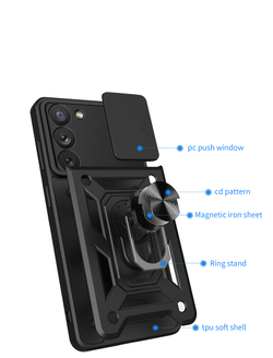 Чехол с кольцом Bumper Case для Samsung Galaxy S23+