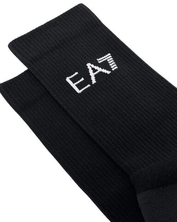 Теннисные носки EA7 Tennis Pro 1P - black/white