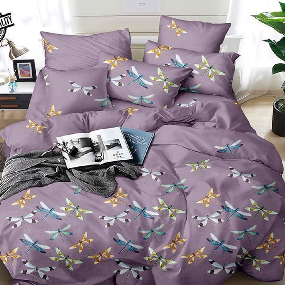 Постельное белье Евро полисатин y5d 2113 МУ