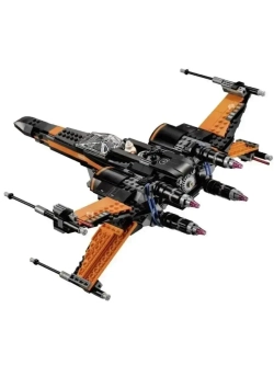 Конструктор Star Wars Истребитель По 742 детали 7102