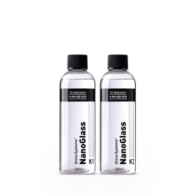 Shine Systems NanoGlass - защитное нанопокрытие для стекол К1(200мл)+К2(200мл)