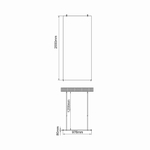 Душевое ограждение WasserKRAFT Vechte 60W44MB-MR 100 фиксатор черный/стекло зеркальное